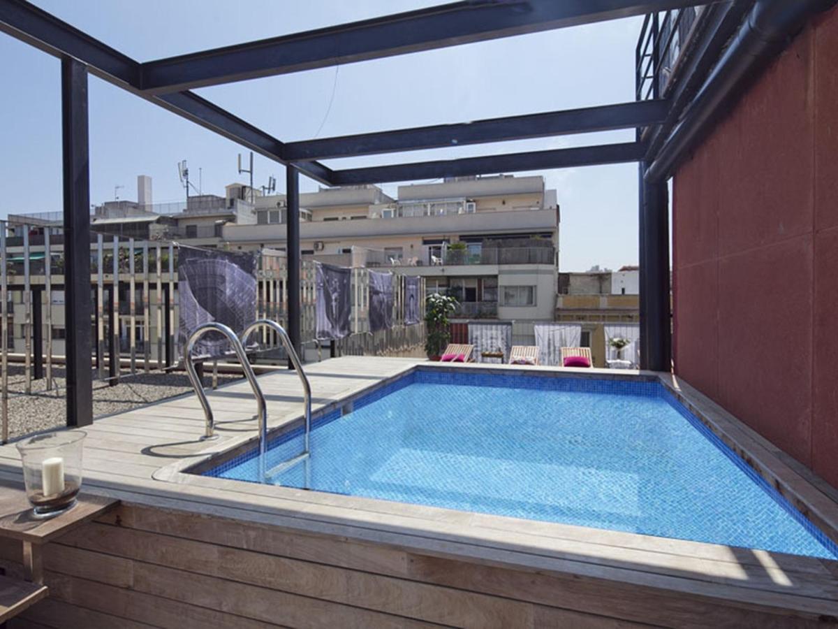 Apartment Barcelona Rentals - Pool Terrace In City Center Exterior photo